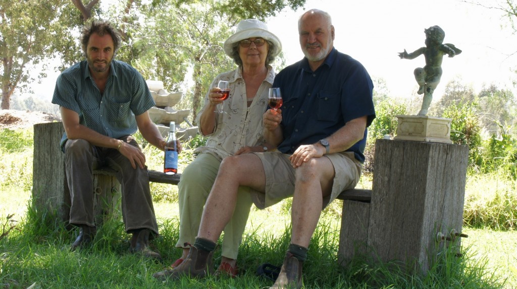 Sam, Florence and Richard Statham