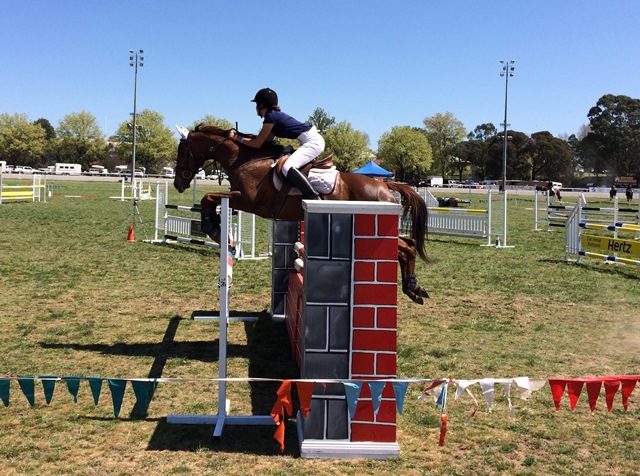 jen showing off her skills