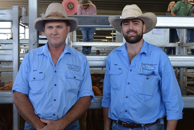 Paul Breen and Liam Murphy representing KMWL at Carcoar