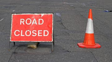 road closed