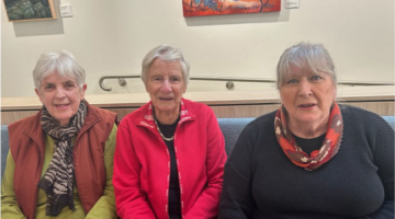 Jenny Weaver, Jenny Middleton and Jan Harrison.
