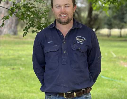Canowindra Show Society President, Jacob Moriarty.