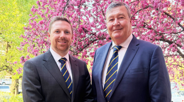Re-elected Cabonne Mayor Kevin Beatty and Deputy Mayor Jamie Jones.