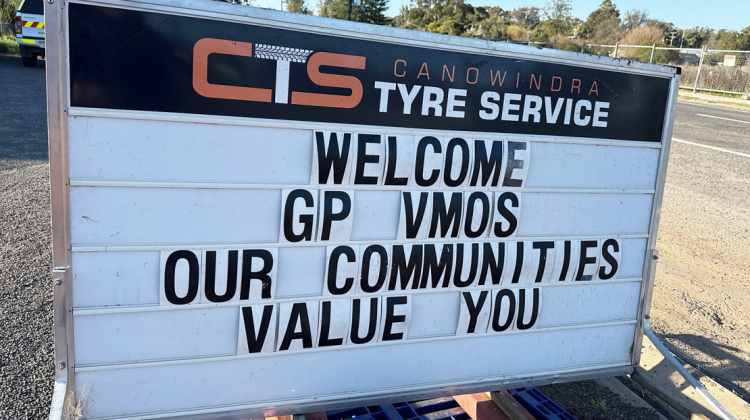 The team at Canowindra Tyre Service rolled out the 'welcome mat' for visiting doctors attending the VMO Conference.