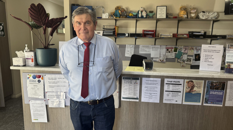 Dr Nicholas O'Ryan in his Blatchford St surgery.