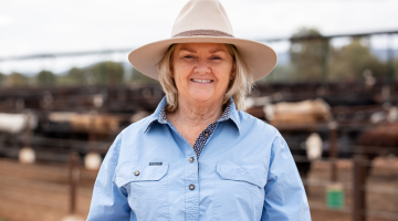Eugowra livestock producer Tess Herbert.