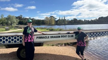 Pinnacle Daragon Boat Club is conducting a four week, learn to paddle program.