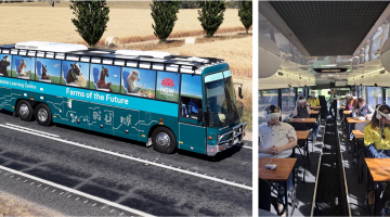 The Farms of the Future Mobie Learning Centre is heading to our region.